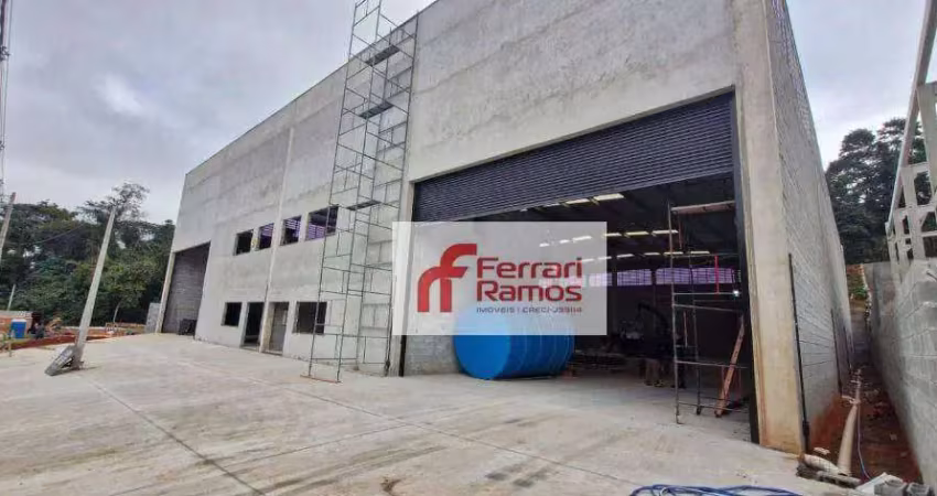 Galpão para alugar, 2000 m² por r$ 63.300,00/mês - portão - arujá/sp