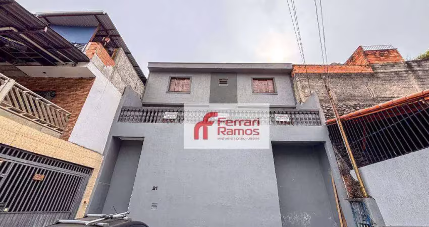 Sobrado com 2 dormitórios à venda, 110 m² por r$ 370.000,00 - vila augusta - guarulhos/sp