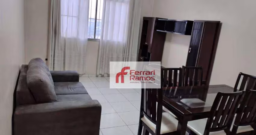 Apartamento com 2 dormitórios para alugar, 70 m² por r$ 2.680/mês (pacote) - centro - guarulhos/sp