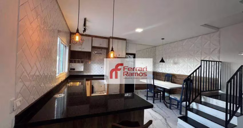 Sobrado com 3 dormitórios, 250 m² - venda por r$ 850.000,00 ou aluguel por r$ 4.500,00/mês - ponte grande - guarulhos/sp