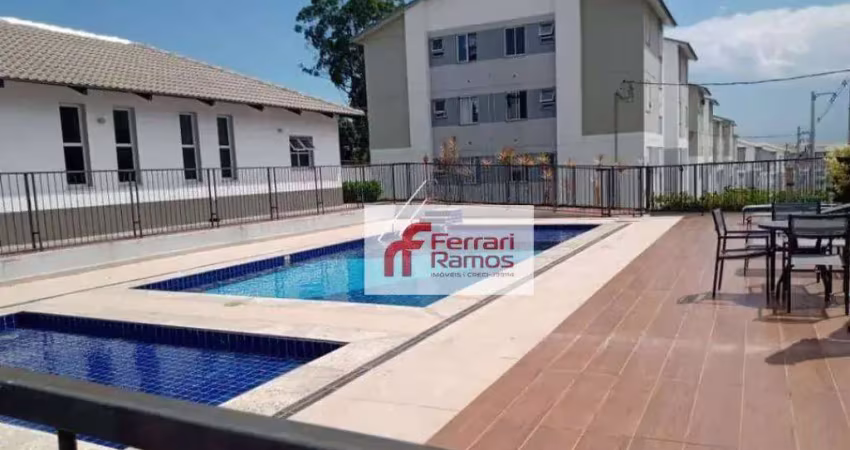 Apartamento com 2 dormitórios para alugar, 44 m² por r$ 1.500,00/mês - jardim são domingos - guarulhos/sp