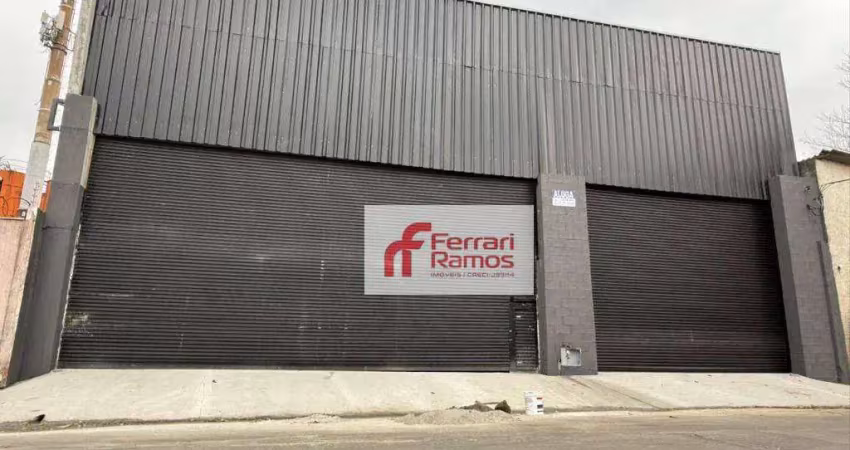 Galpão para alugar, 960 m² por r$ 40.000,00/mês - vila sorocabana - guarulhos/sp