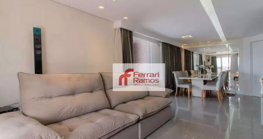 Cobertura com 3 dormitórios à venda, 204 m² por r$ 2.397.000,00 - vila leonor - guarulhos/sp