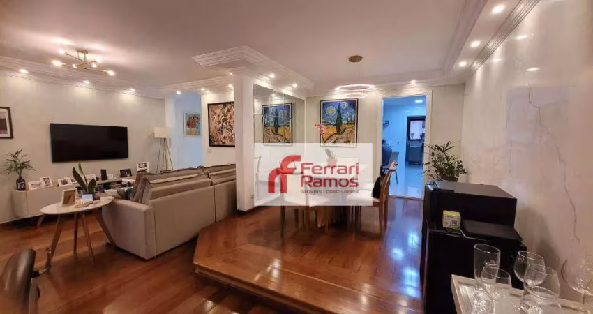 Apartamento com 3 dormitórios à venda, 171 m² por r$ 1.097.000,00 - macedo - guarulhos/sp