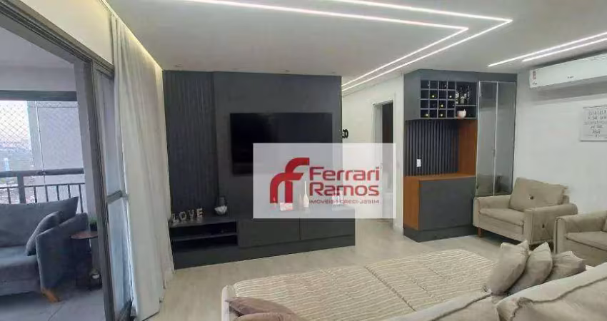 Apartamento com 3 dormitórios à venda, 112 m² por r$ 1.598.000,00 - macedo - guarulhos/sp