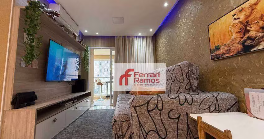 Apartamento com 3 dormitórios à venda, 82 m² por r$ 799.000,00 - vila augusta - guarulhos/sp
