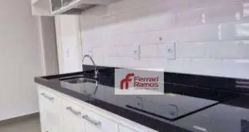 Studio com 1 dormitório para alugar, 41 m² por r$ 2.190,00/mês - vila augusta - guarulhos/sp