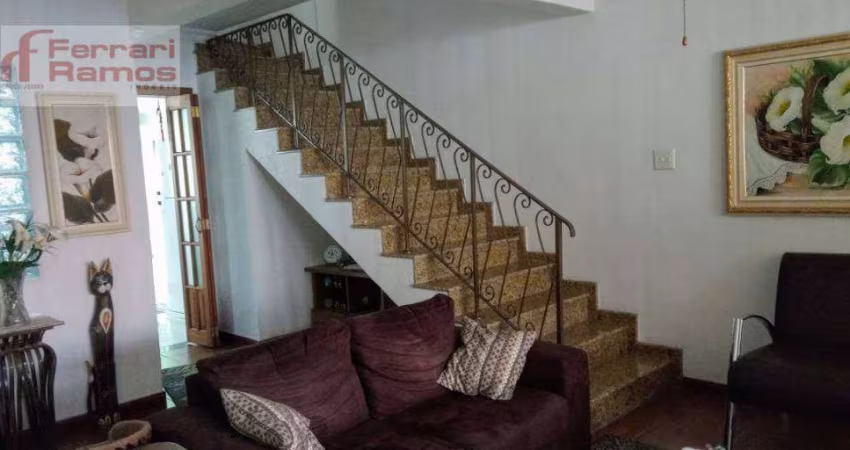 Sobrado com 3 dormitórios à venda, 240 m² por R$ 1.300.000,00 - Tatuapé - São Paulo/SP
