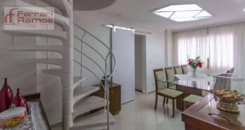 Cobertura com 3 dormitórios à venda, 129 m² por R$ 640.000,00 - Parque Penha - São Paulo/SP