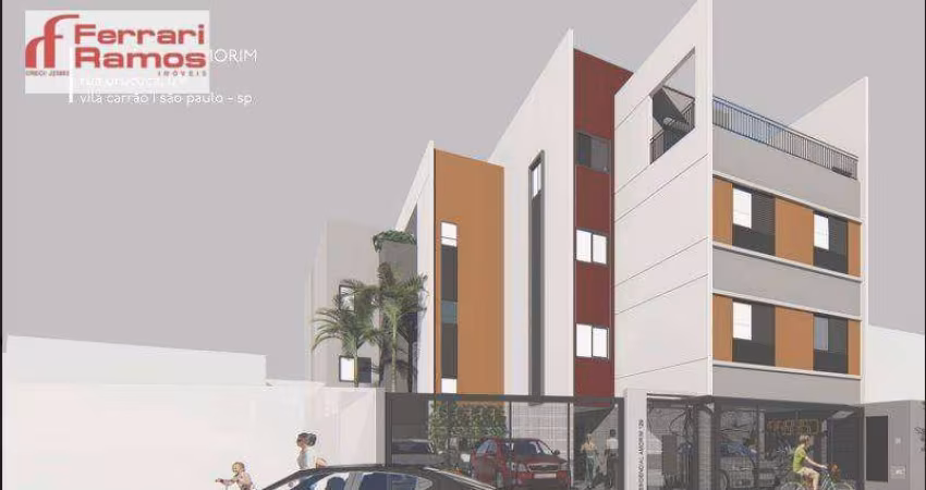 Apartamento com 02 dormitórios à venda, 55 m² por R$ 305.000 - Vila Carrão - São Paulo/SP