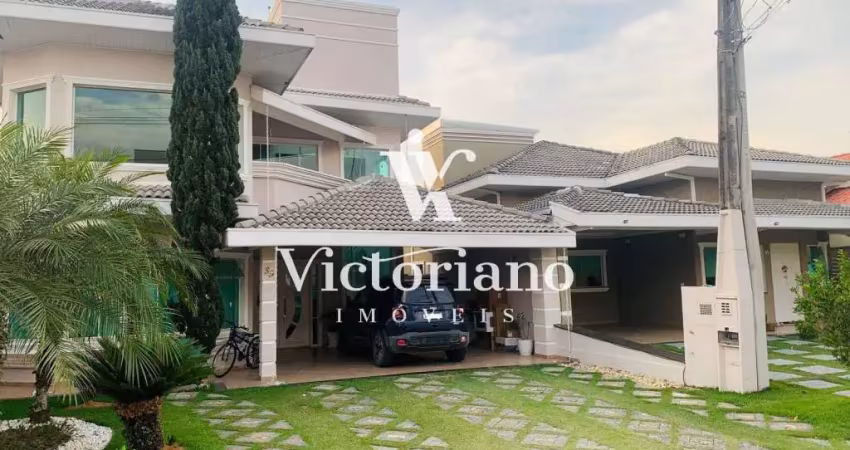 Linda casa venda/locação - 420m² 3 suítes cond. sunset garden - jacareí/sp