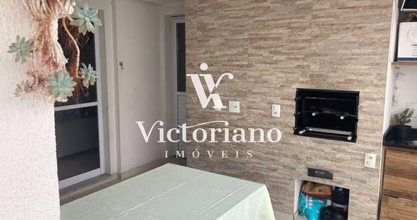 Apto 90m² 3 dorm. 1 suíte 100% planejado - pátio cond. clube - jd. aquarius