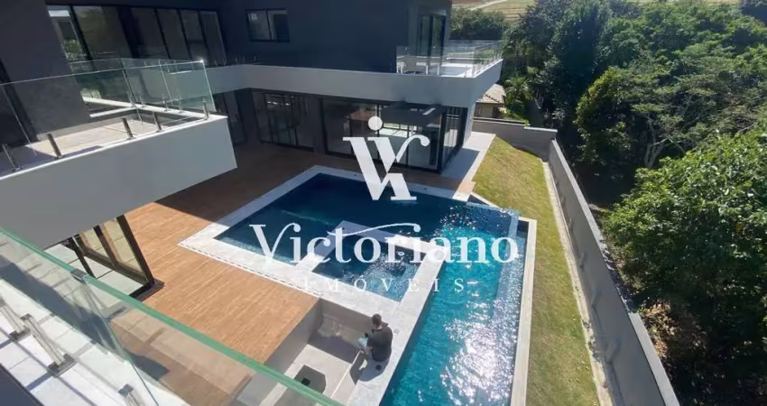 Sobrado alto padrão 630m² 5 suítes - reserva do paratehy norte - urbanova