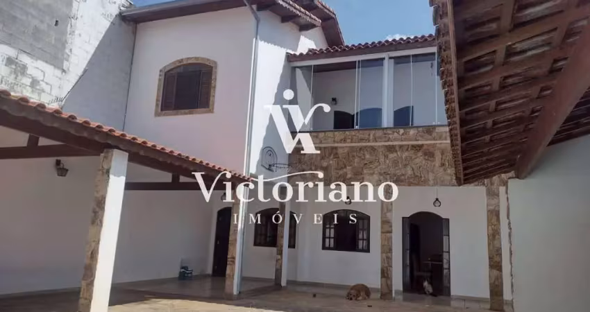 Sobrado c/piscina 240m² 4 dorm. 1 suíte – prolong. santa maria - jacareí/sp
