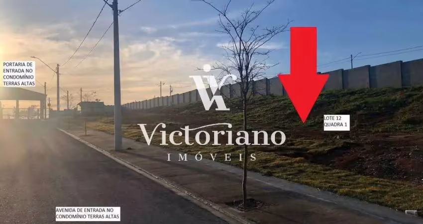 Terreno 240m² residencial/comercial - loteamento terras altas – caçapava/sp