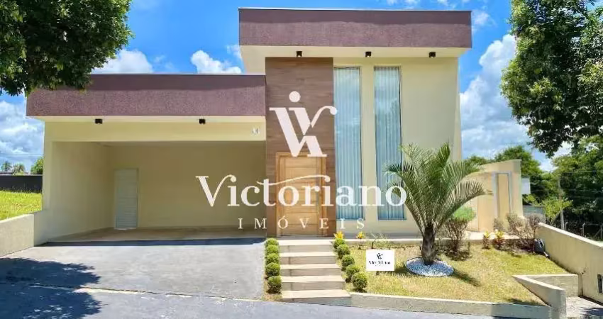Casa térrea nova com piscina 165m² 3 dorm. 1 suíte - cond. terras do vale