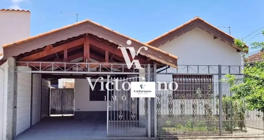 Casa/comércio térreo no centro de jacareí, 183m² 3 dorm. + edícula no fundo