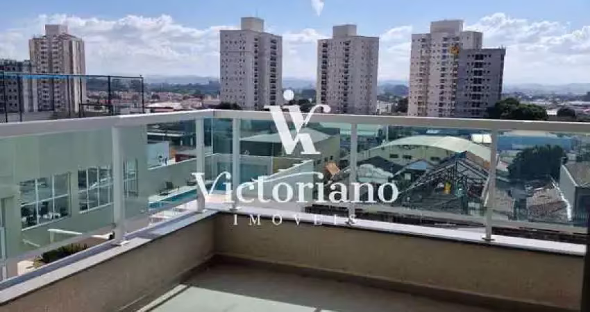 Apto contrapiso 101m² 3 dorm. 1 suíte, cond. barão palace – centro, jacareí