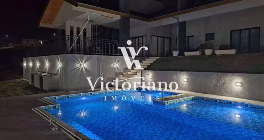 Casa térrea alto padrão c/piscina 340m² - cond. vale dos lagos - jacareí/sp