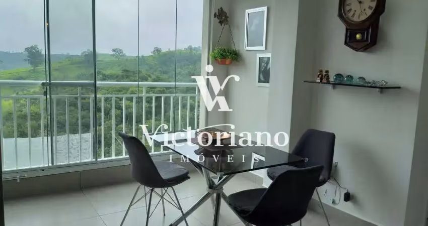 Apto desocupado -  vista lago - 62m² 2 dorm. floradas arboville jacareí–sp