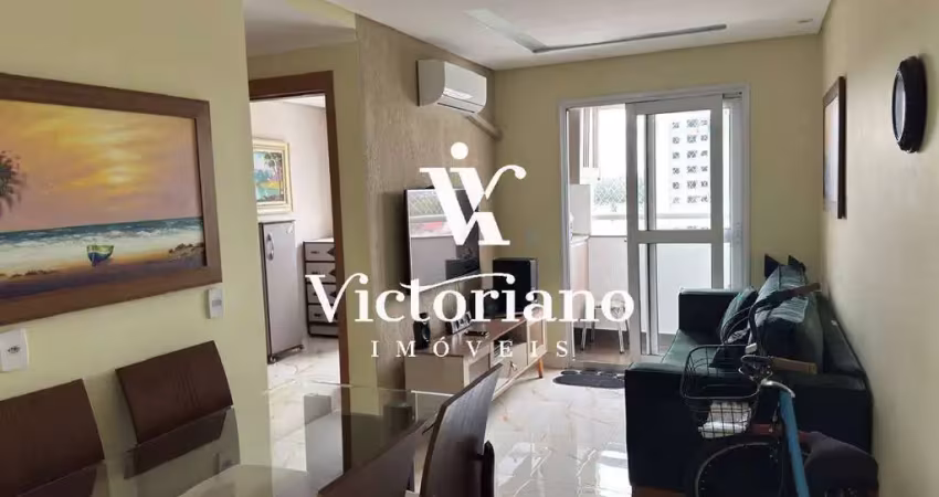 Apto fino acabamento 46m² 2 dorm. ar cond. sacada - dumont – jd. califórnia