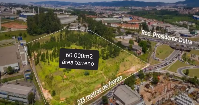 Lote/terreno para venda 60.000m2 trevo bonsucesso, jardim albertina - guarulhos - são paulo