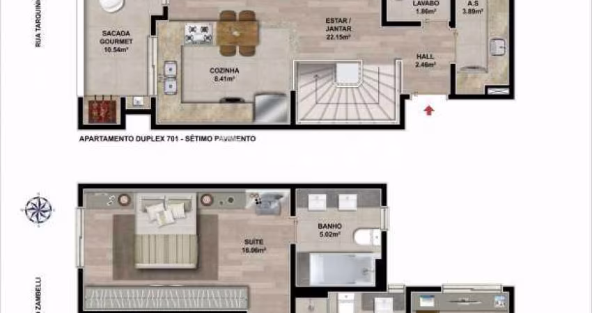 Apartamento com 2 quartos à venda na Nossa Senhora de Lourdes, Caxias do Sul 