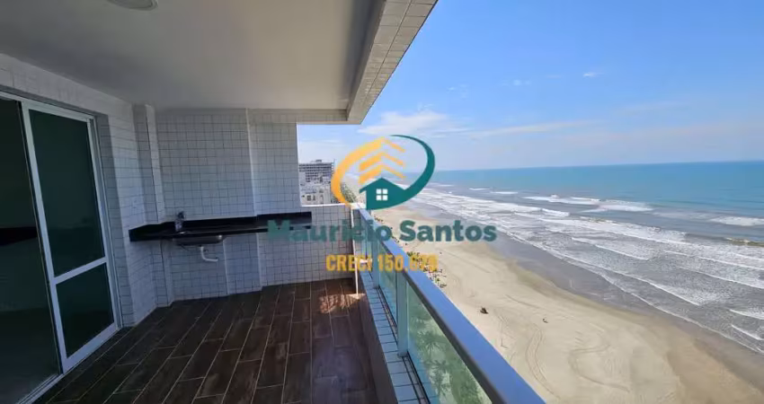 Apartamento em Praia Grande, bairro Balneário Flórida, totalmente frente ao mar, 2 sacadas, 3 dormitórios sendo 1 suíte, lavabo, Residencial com lazer completo frente ao mar!!