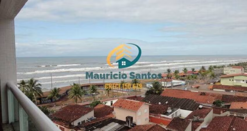 Apartamento alto padrão em Mongaguá, bairro Vera Cruz, 2 dormitórios sendo 1 suíte, terraço gourmet com vista para o mar, 2 vagas garagem, Residencial frente ao mar e com lazer completo com piscina de