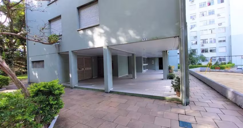 Apartamento mobiliado 1 dormitórios para locação no bairro cristal, zona sul de