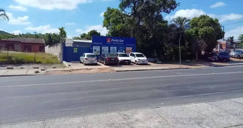 Galpão/terreno para locação no bairro villa nova, zona sul de porto alegre, rs.