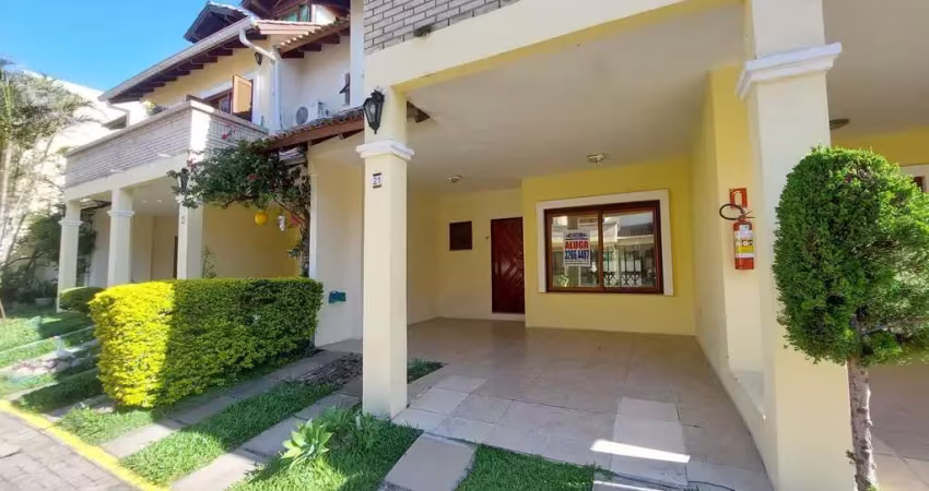 Casa com 3 dormitórios para alugar no bairro cavalhada, zona sul de  porto alegr