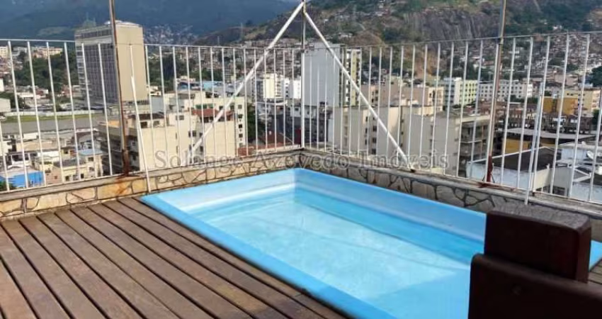 Cobertura com 3 quartos à venda na Rua Uberaba, Grajaú, Rio de Janeiro