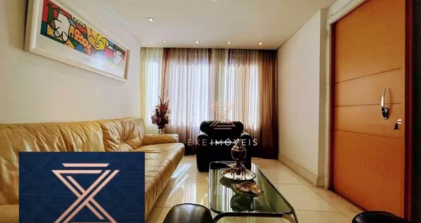Apartamento com 4 dormitórios à venda, 160 m² por r$ 2.100.000,00 - lourdes - belo horizonte/mg
