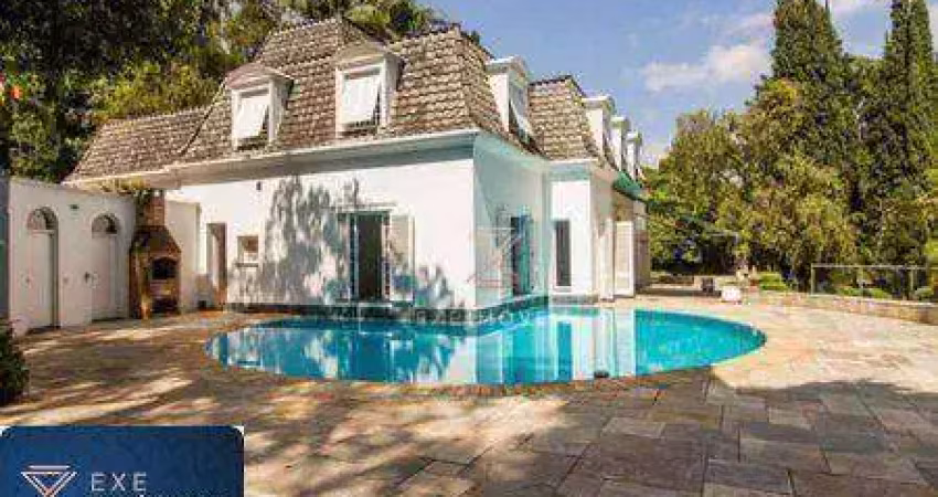 Casa com 4 dormitórios à venda, 750 m² por r$ 12.000.000 - chácara flora - são paulo/sp