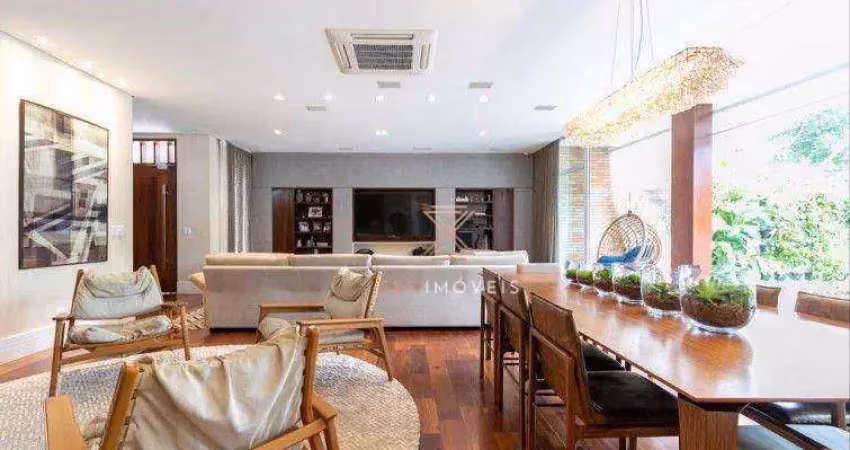 Casa com 4 dormitórios à venda por r$ 6.800.000 - jardim cordeiro - são paulo/sp
