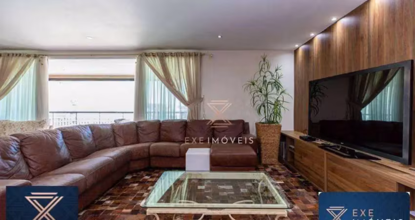 Apartamento com 3 dormitórios à venda, 218 m² por r$ 2.590.000,00 - campo belo - são paulo/sp