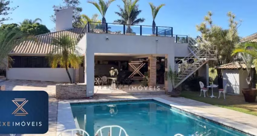 Casa com 6 dormitórios à venda, 645 m² por r$ 3.550.000 - bandeirantes (pampulha) - belo horizonte/mg