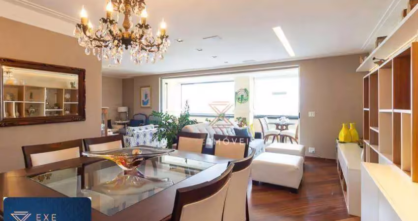 Apartamento com 4 dormitórios à venda, 218 m² por r$ 3.200.000,00 - brooklin paulista - são paulo/sp