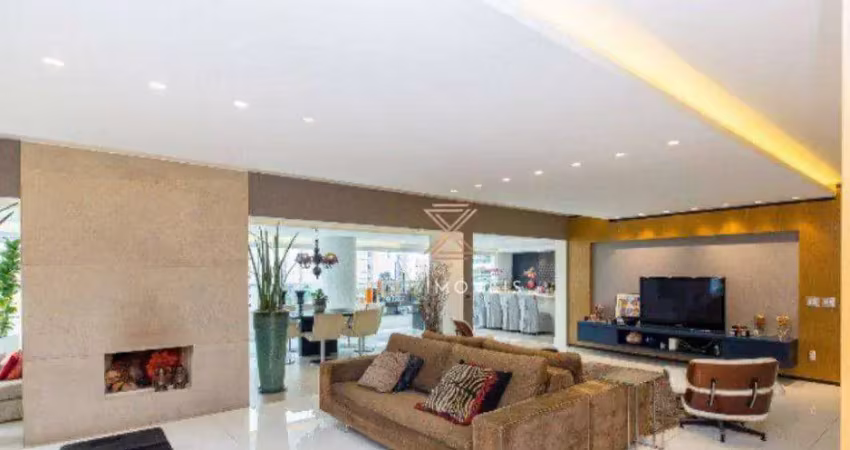 Apartamento com 4 dormitórios à venda, 335 m² por r$ 12.780.000 - moema - são paulo/sp