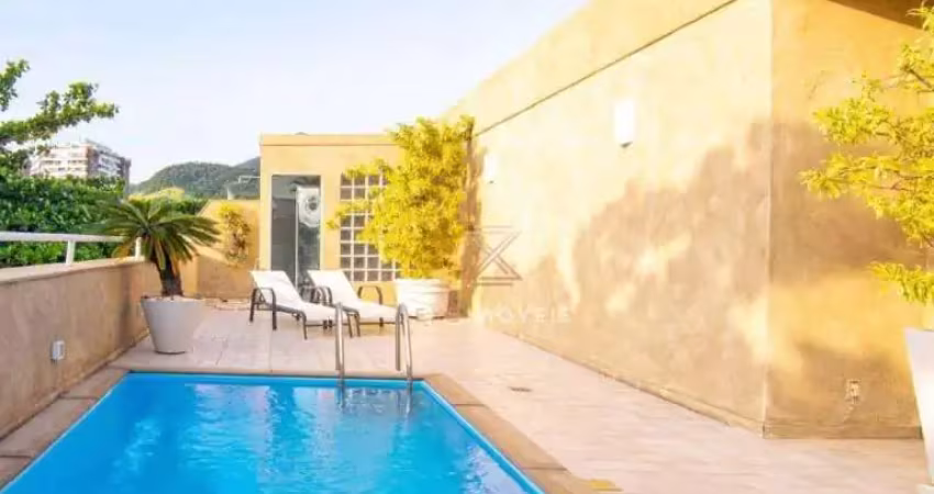 Cobertura com 4 dormitórios à venda, 468 m² por r$ 5.680.000 - barra da tijuca - rio de janeiro/rj