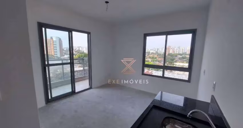Apartamento com 1 dormitório à venda, 36 m² por r$ 650.000,00 - moema - são paulo/sp