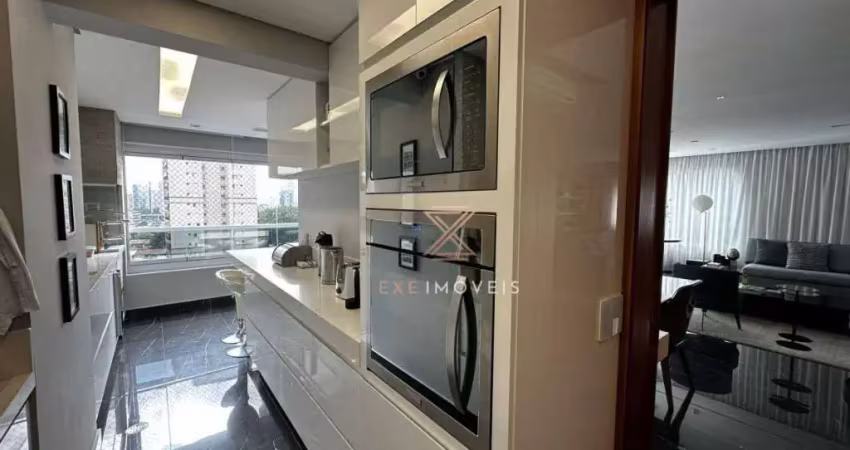 Apartamento com 3 dormitórios à venda, 165 m² por r$ 3.180.000,00 - vila gertrudes - são paulo/sp