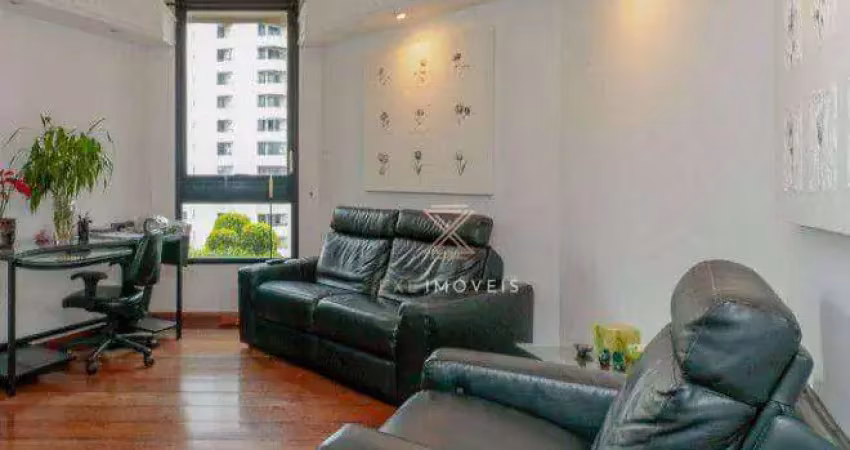 Apartamento com 3 dormitórios à venda, 200 m² por r$ 2.750.000 - indianópolis - são paulo/sp