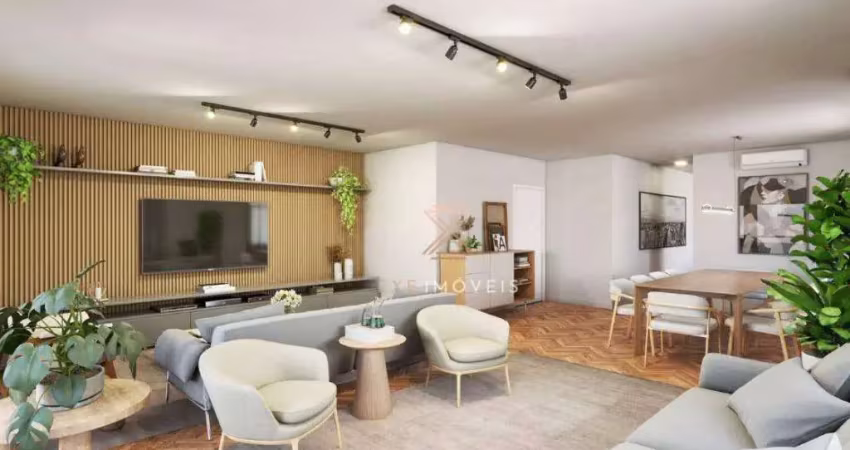 Apartamento com 3 dormitórios à venda, 181 m² por r$ 2.850.000 - jardim paulista - são paulo/sp