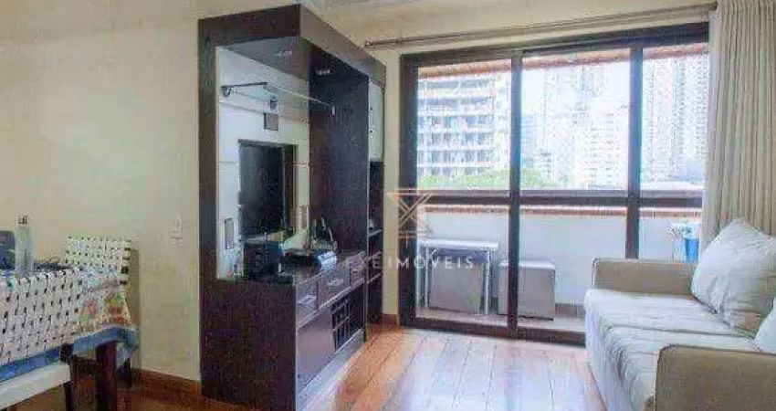 Apartamento com 3 dormitórios à venda, 100 m² por r$ 850.000 - santo amaro - são paulo/sp