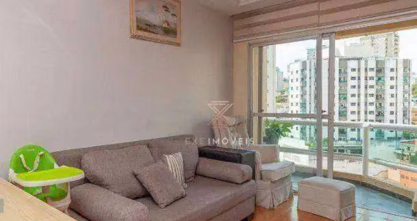 Apartamento com 2 dormitórios à venda, 55 m² por r$ 540.000 - bosque da saúde - são paulo/sp