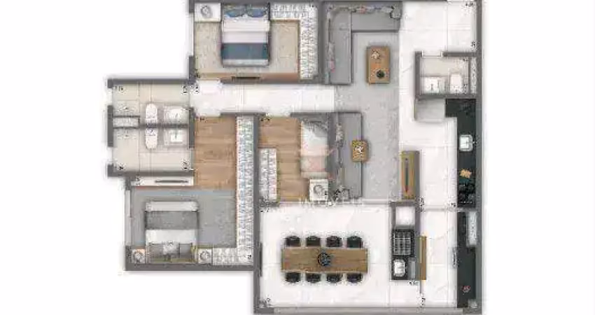 Apartamento com 3 dormitórios à venda, 100 m² por r$ 535.000 - vila são josé - são paulo/sp