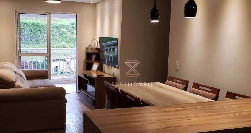 Apartamento com 3 dormitórios à venda, 73 m² por r$ 450.000 - vila andrade - são paulo/sp