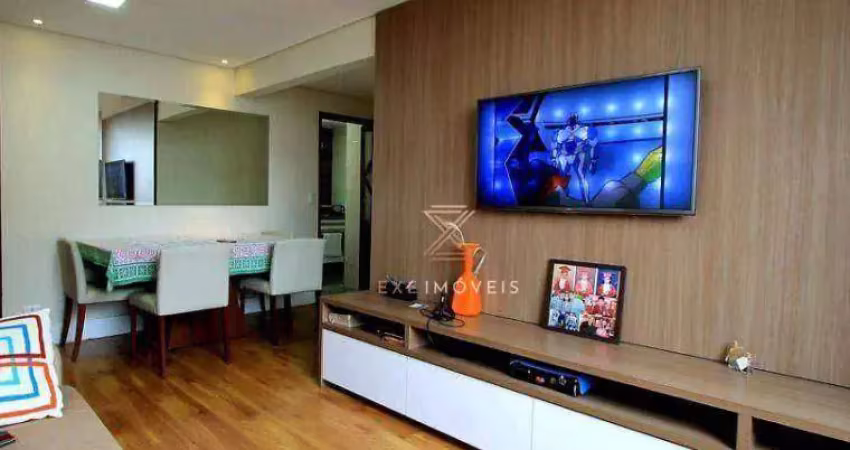 Apartamento com 2 dormitórios à venda, 69 m² por r$ 450.000 - vila prudente - são paulo/sp